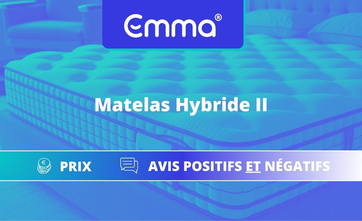 Matelas Hybride 2 de Emma Matelas tous les avis positifs et négatifs