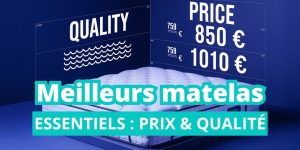 Où trouver pour acheter les meilleurs matelas Essentiels ?