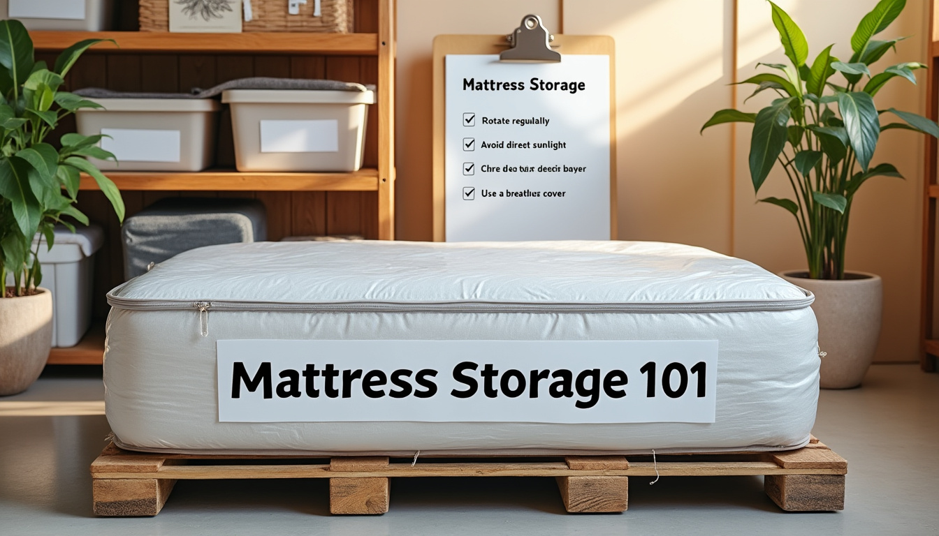 découvrez nos conseils d'experts pour stocker votre matelas sans l'abîmer. apprenez les meilleures techniques et astuces pour préserver sa qualité et prolonger sa durée de vie.