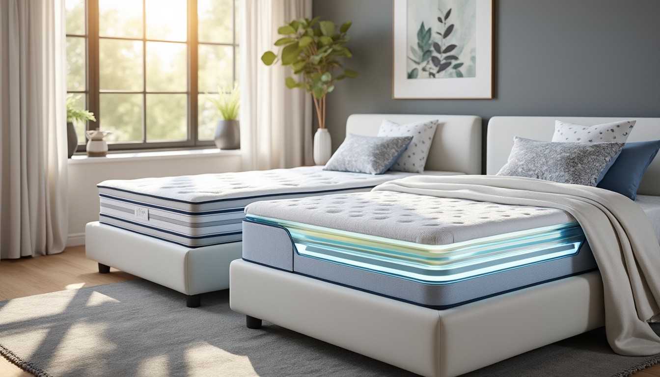 découvrez notre comparatif entre le matelas emma original et le matelas eve classic. vous trouverez toutes les informations nécessaires pour choisir le matelas idéal en fonction de vos besoins en confort et soutien. faites le bon choix pour des nuits paisibles !