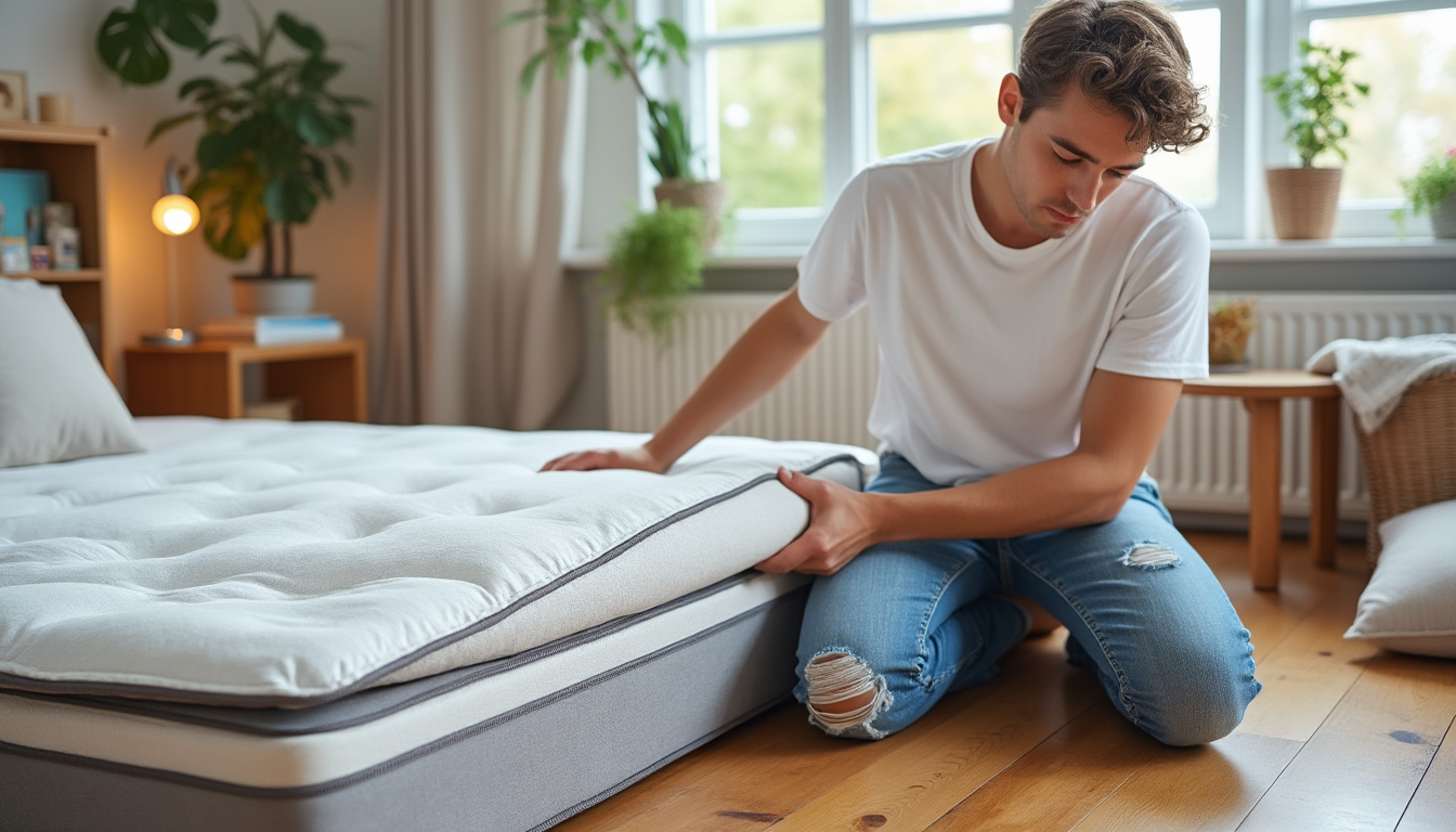 découvrez nos conseils pratiques pour rouler un matelas efficacement et le transporter en toute simplicité. suivez nos étapes faciles pour gagner de la place et assurer la protection de votre matelas lors de vos déplacements.