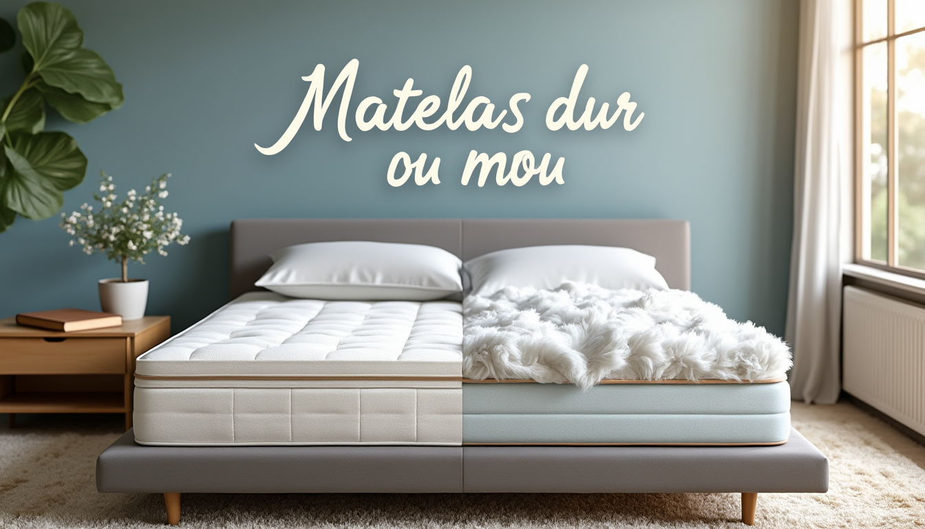 découvrez comment choisir entre un matelas dur ou mou pour soulager votre dos. nos conseils vous aideront à trouver la solution idéale pour un sommeil réparateur et un soutien optimal.