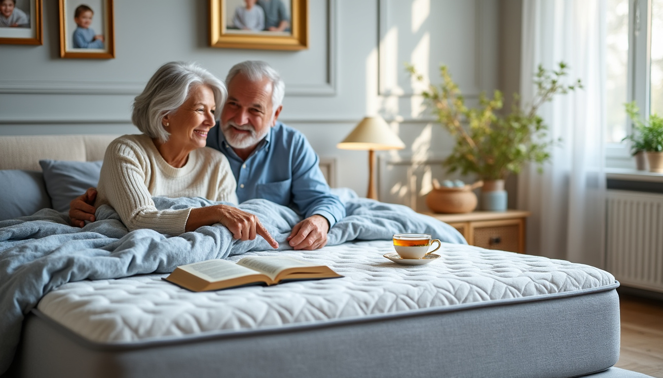 découvrez nos conseils pour choisir le matelas idéal pour les personnes de plus de 60 ans. un sommeil réparateur est essentiel à votre bien-être. apprenez à prendre en compte votre confort, votre santé et vos besoins spécifiques afin de trouver le matelas parfait qui soutiendra vos nuits.